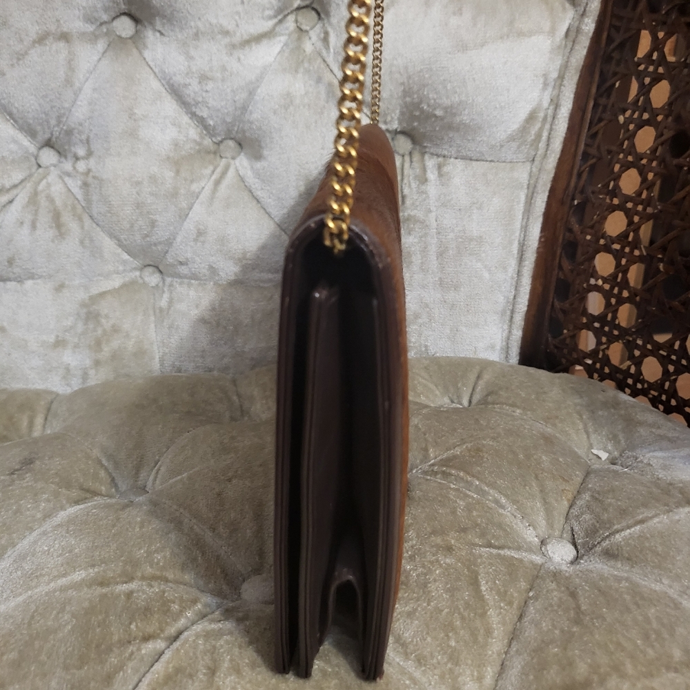 Vintage Real mink Hair chained shoulder bag - Picture 5 of 8